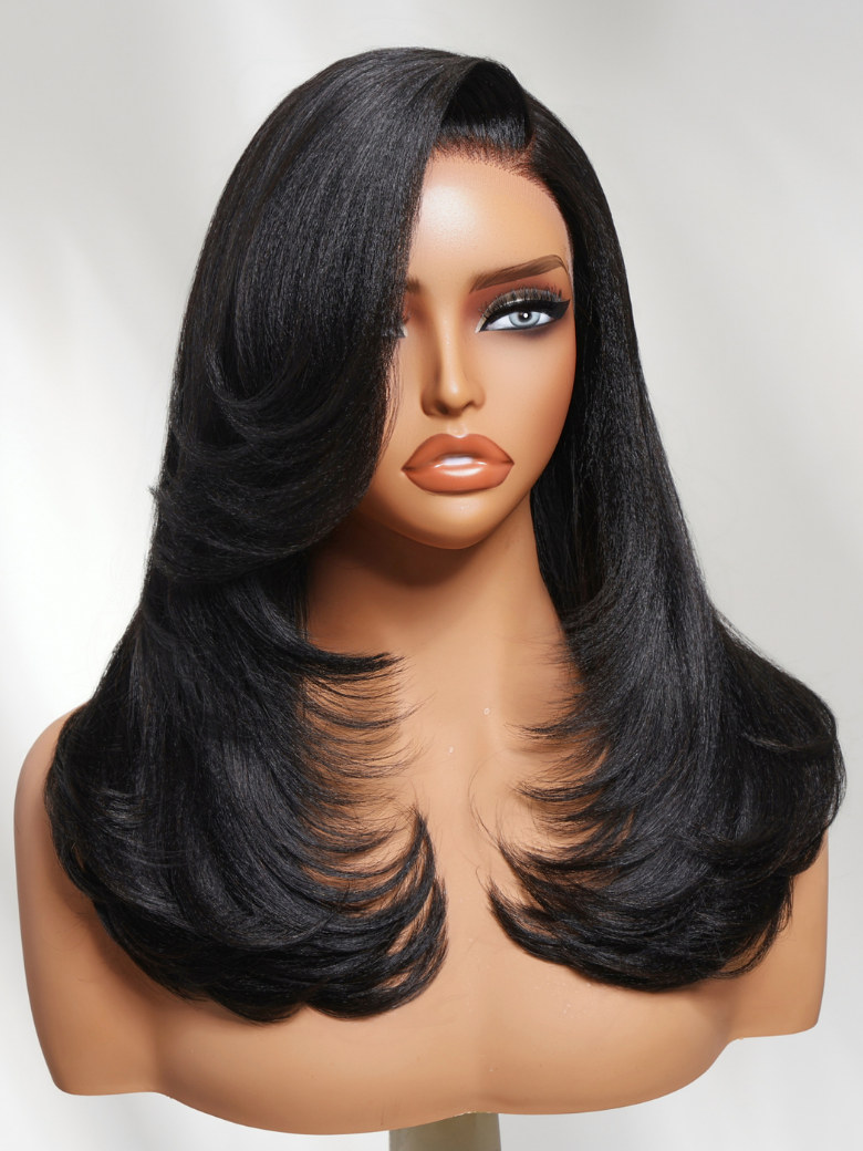 Beautyforever Pre Side-Part Yaki Straight Wig 7x5 Bye Bye Knots