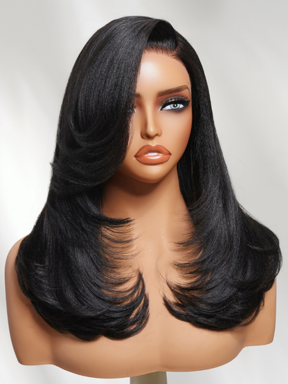 Beautyforever Pre Side-Part Yaki Straight Wig 7x5 Bye Bye Knots