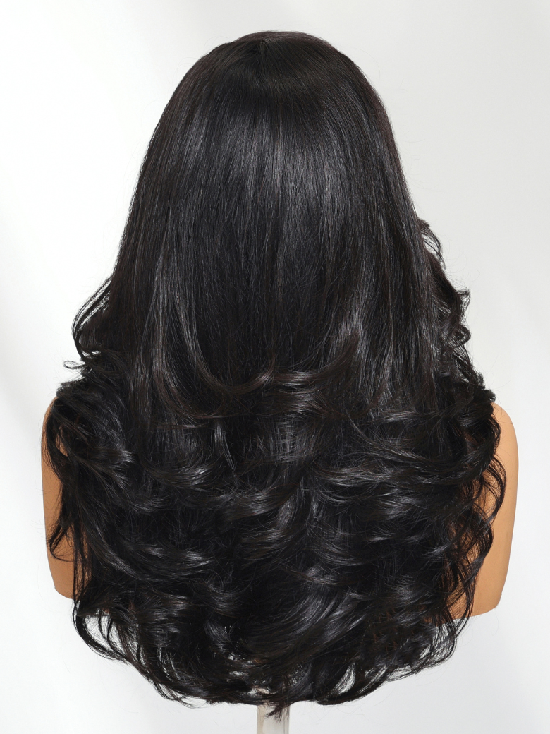 Beautyforever 7x5 Glueless Lace No Slip? Wig  Feathered