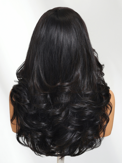 Beautyforever 7x5 Glueless Lace No Slip? Wig  Feathered