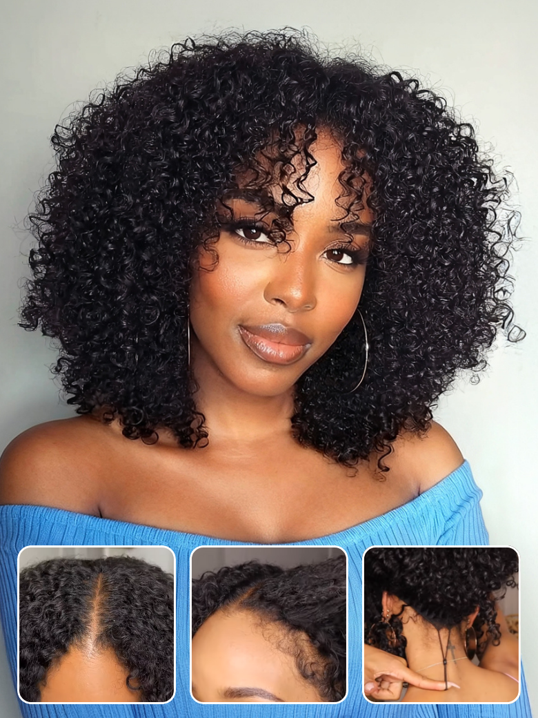 kinky curly wig