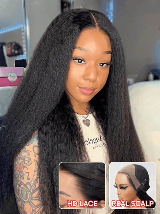 Beautyforever HD Real Scalp? Wig 13x4 HD Lace Frontal Kinky