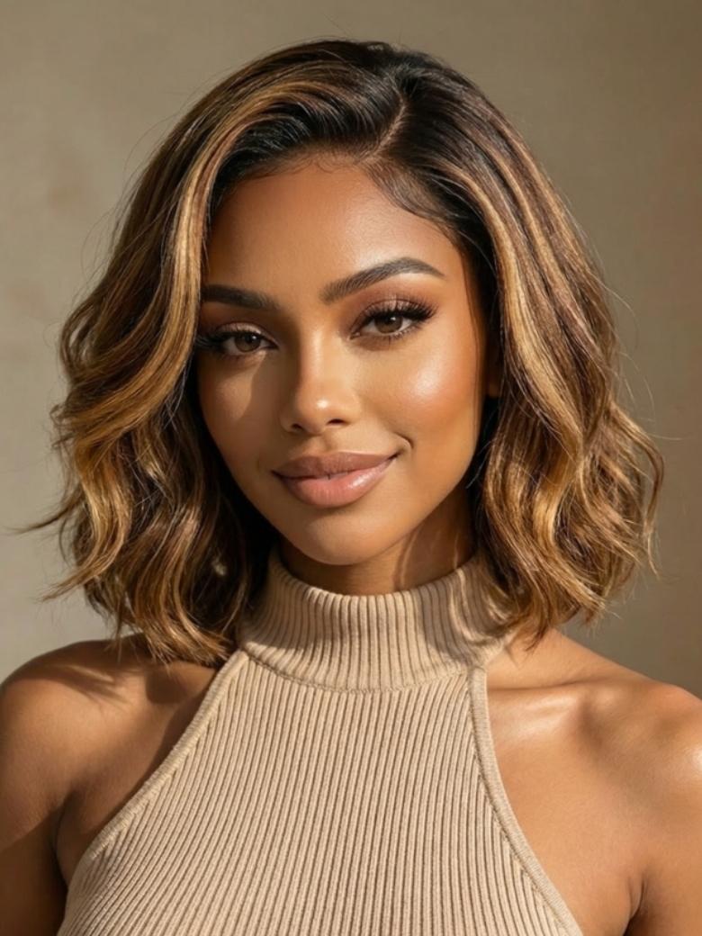 Beautyforever 13x4 Pre-Everything Lace Forntal Side Part Wig Brown With