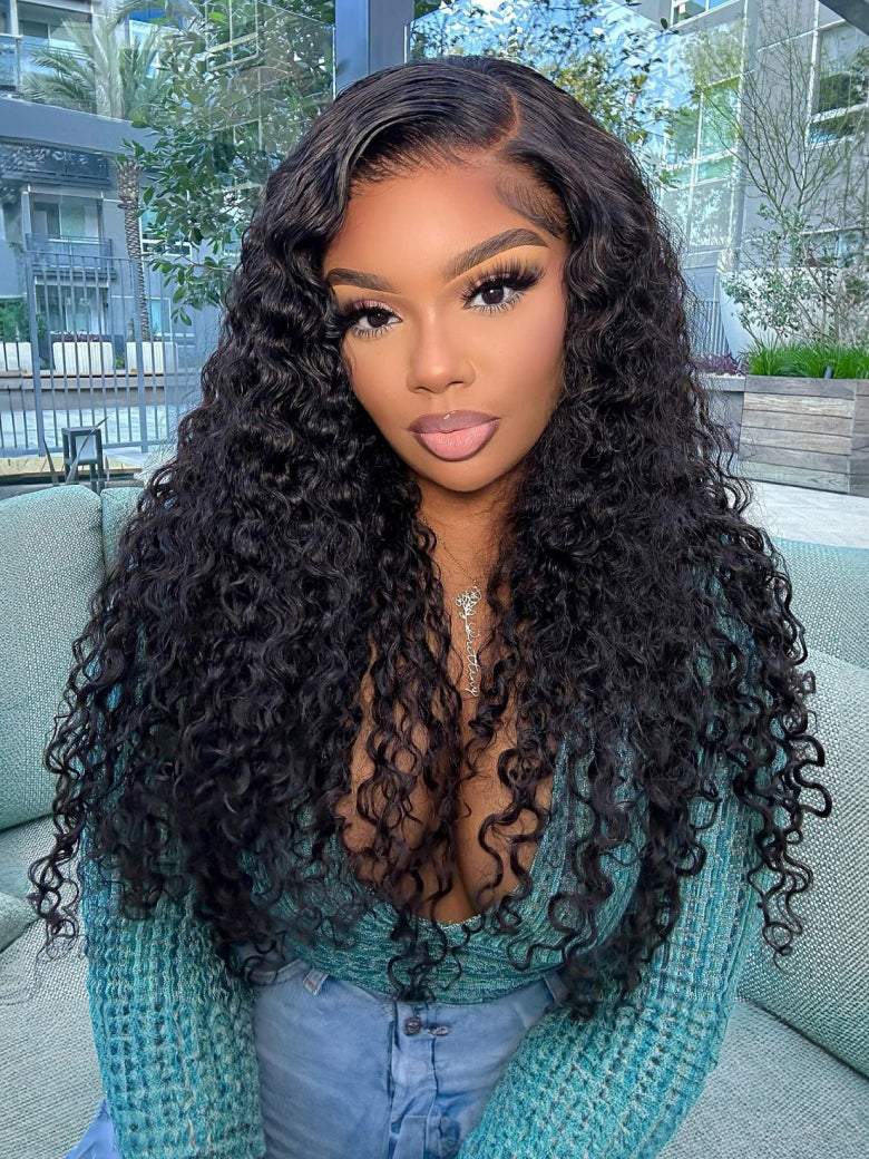 Beautyforever 13x4 Pre-Everything Lace Frontal Wig Jerry Curly Human Hair