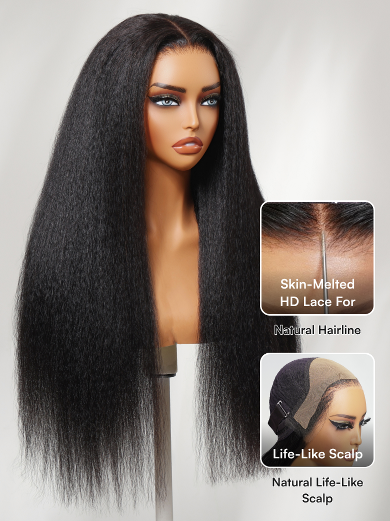Beautyforever HD Real Scalp? Wig 13x4 HD Lace Frontal Kinky