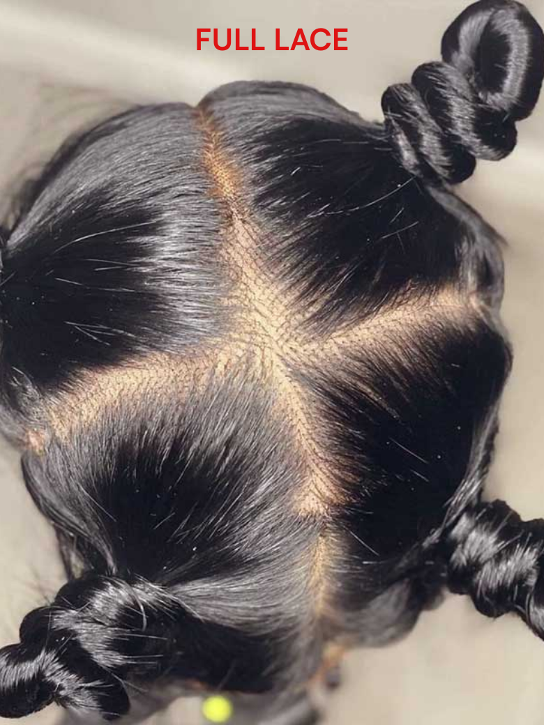 Beautyforever 100% Handmade Invisible Full Lace Wig Face-Framing Layers Loose