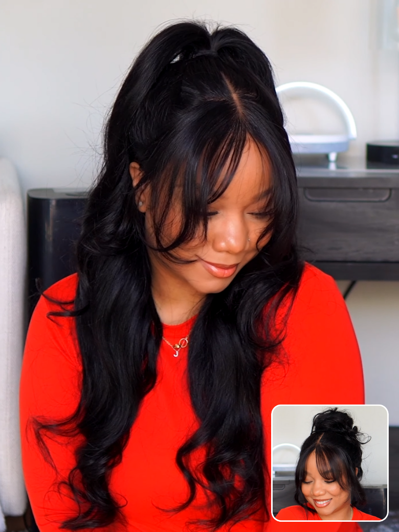 Beautyforever 13x4 and 7x5 Pre-Everything Lace Frontal Fluffy Loose Wave