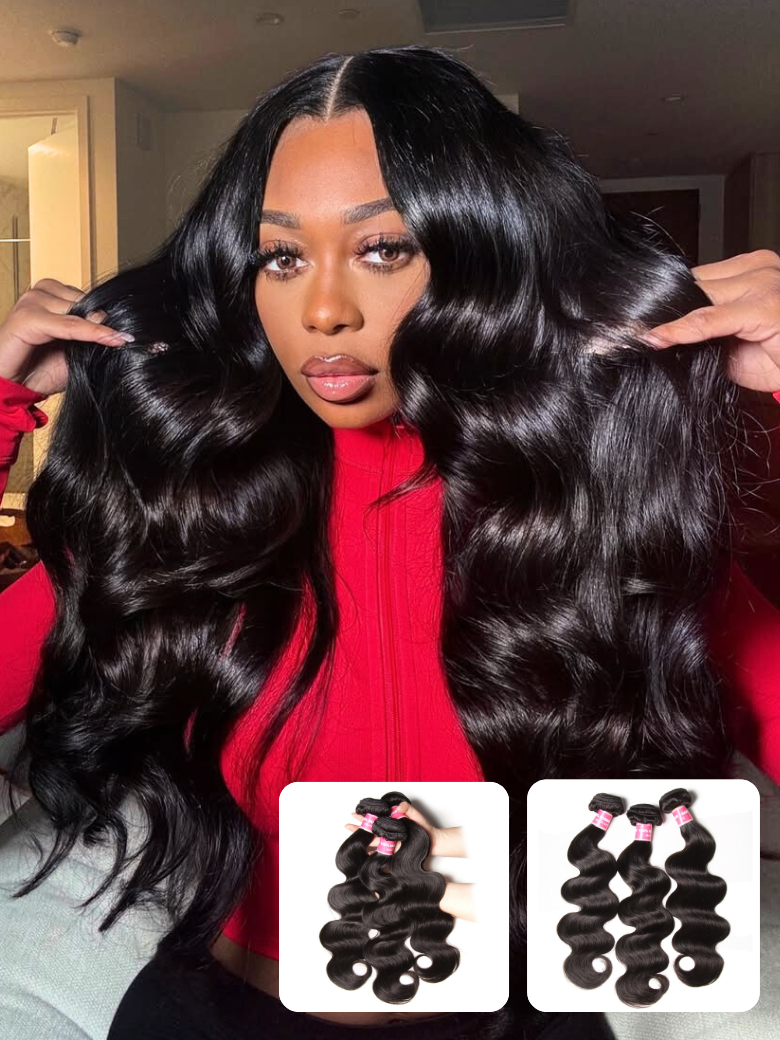 Beautyforever Brazilian Body Wave 3 Bundles Unprocessed Virgin Hair Weave Human Hair Bundles